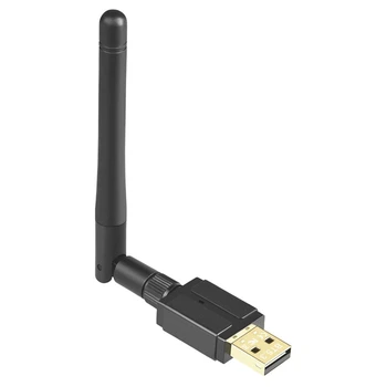 1 Set de 100 m Antenă Externă USB Bluetooth 5.3 Adaptor USB Bluetooth Transmițător Receptor (Negru)