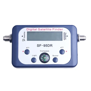 1 Set Digital de Satelit TV Receptor de Semnal Stat Decodor Satfinder cu LCD Display