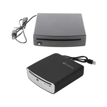 2 BUC/Set Radio Auto CD/DVD fel de Mâncare Cutie Player cu USB Semnal Stereo Extern pentru Android Auto Multimedia Player