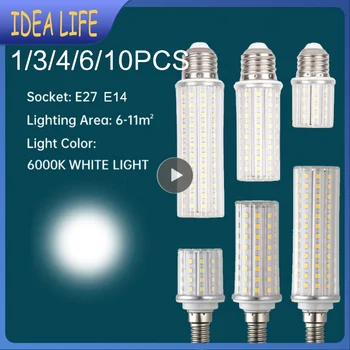 6000k Led Lampada 110-220v Alb de Lumină de Porumb Bec Dormitor Candelabru Pentru Acasă Baie Living Decorative Lampa Led E27 E14