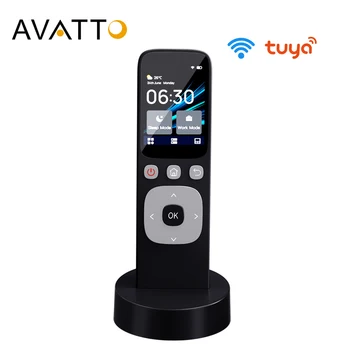 AVATTO Tuya WiFi Smart IR Panou de Control Central,Wireless, Ecran Tactil cu Butoane,IR Portabile Operatorul de Lucru Pentru Acasă Dispozitiv.