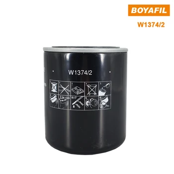Boyafil Filtru W1374/2 Ulei De Motor Auto Grid Compresor De Aer Separator De Ulei Pompa Vacuum Filtru De Ulei W1374