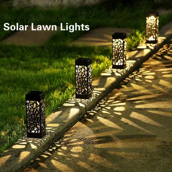 D2 LED Lumina Solară Lawn Decor Lumini Solare de Gradina Gol Gazon Lampa Cale în aer liber, Lampa Impermeabil de Gradina Solara cu LED Lumina