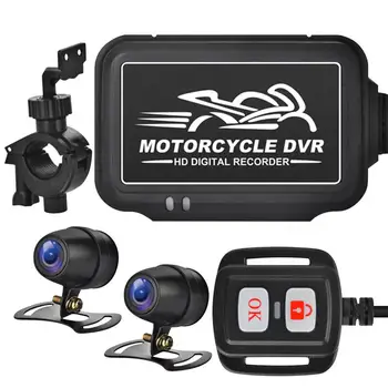 Față Și Spate Dash Cam Motocicleta Recorder Camera din Față Și din Spate 1080P Dual 150 Unghi Larg de Motociclete Dash Cam Camera Sportbikes