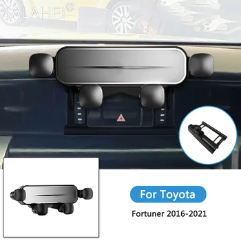 Greutate Masina Titularul de Telefon Mobil Pentru Toyota Fortuner 2016-2021 Mașină de Aerisire Snap-on Stand Suport GPS Suport Accesorii Coafura