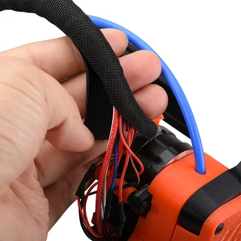 Imprimanta 3D Parti Lungime 35CM Textile Manșon de Cablu Wire Wrapping Putere Heatbed Conectat prin Cablu 350MM