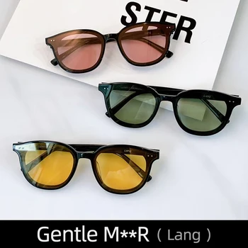 Lang BLÂND MxxR Femei ochelari de Soare Pentru Om Ochelari Vintage de Lux produse de Brand Designer de Vară Uv400 Trendy Monst coreeană