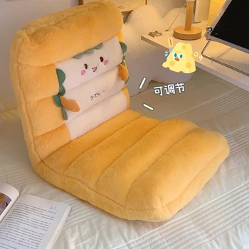 Leneș canapea, dormitor cu pat pernă spătar scaun pliant tatami loc bay fereastră de dormitor etaj lectură perna