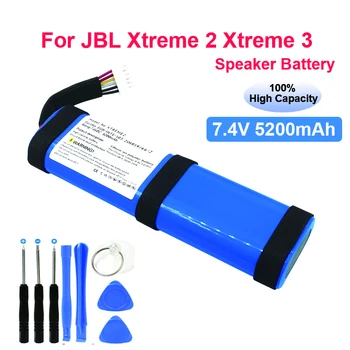 Pentru JBL Xtreme 2 Xtreme 3 Xtreme2 Xtreme3 Înlocuire Baterie 7.4 V 5200mAh Difuzor Bluetooth Baterii Acumulator 6wire Plug