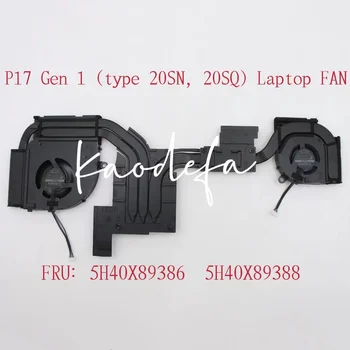 pentru Lenovo ThinkPad P17 Gen 1 Laptop CPU/GPU de Răcire Radiator&Fan N19P FRU:5H40X89386 5H40X89388