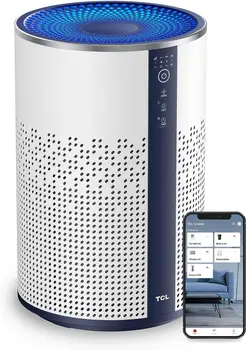 Purificator pentru Acasa, Camera Dormitor, WiFi Inteligent Alexa Control, True HEPA H13 Filtru de Aer Elimina 99,97% Miros de Fum de Par de Animale de Praf Sondaj