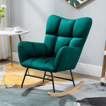 Singur Nordic Lounge Scaun Living Brațul De Lux Titularul De Așteptare Swing Scaun Pouf Lectură Ergonomic Cadeira Mobilier Modern