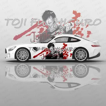 Toji Fushiguro - Jujutsu Kaisen Caroserie Autocolante Anime Itasha Vinil Parte Masina Autocolant Decal Autocolant Auto Automobile Decor De Film