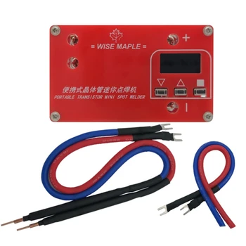 Tranzistor DIY Mini Aparat de Sudare prin puncte Portable 18650 Litiu Ecran LCD Sudor 18650 Tra