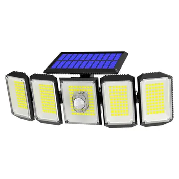 În aer liber de Iluminat cu LED-uri Lumini Solare cu unghi Larg de Iluminare Lampă de Perete Pentru Curte, Grădină Și loc de Joacă
